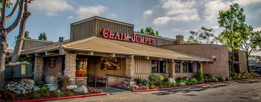 Claim Jumper Restaurant Saloon menu prices featuring 146 items ranging from $0.99 to $39.99