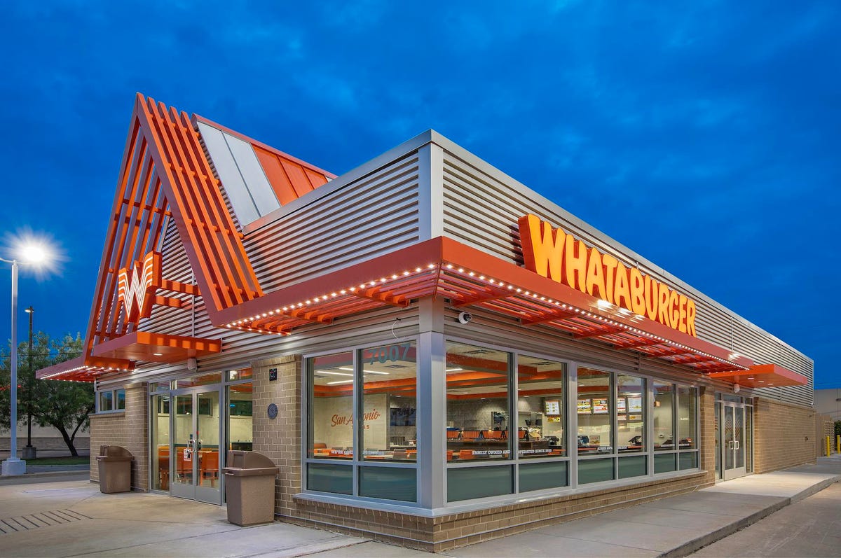 Whataburger menu prices featuring 103 items ranging from $0.40 to $9.29
