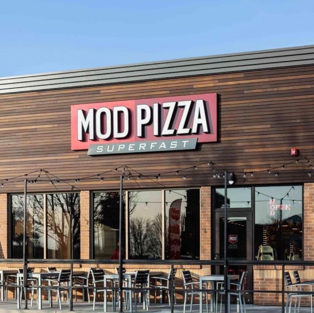 Mod Pizza menu prices featuring 79 items ranging from $1.47 to $13.27