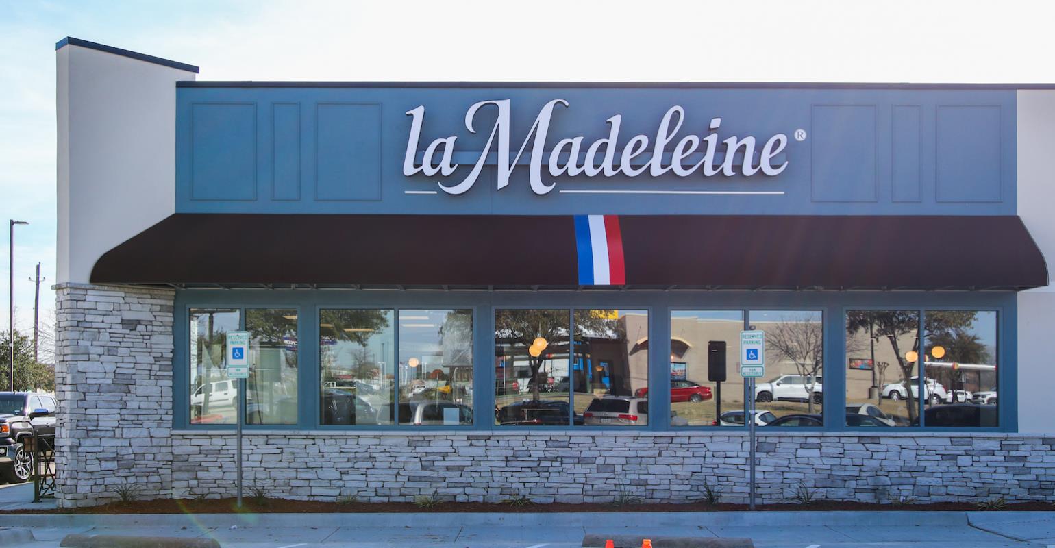 La Madeleine menu prices featuring 141 items ranging from $1.19 to $34.99