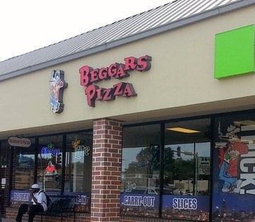 Beggars Pizza menu prices featuring 87 items ranging from $2.19 to $37.00