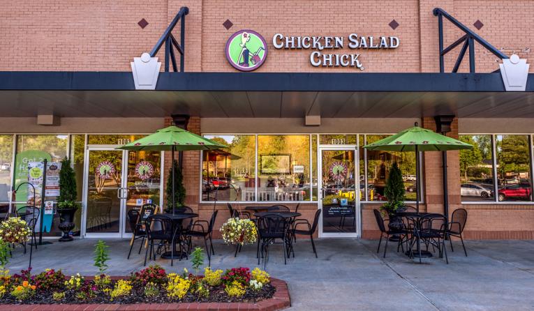 Chicken Salad Chick menu prices featuring 50 items ranging from $0.99 to $45.99